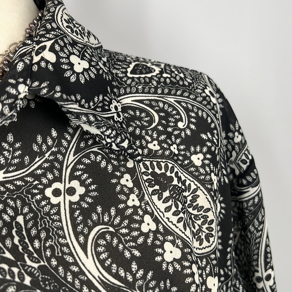 DIANE VON FURSTENBERG Vintage Shear Top Blouse - Picture 2 of 8